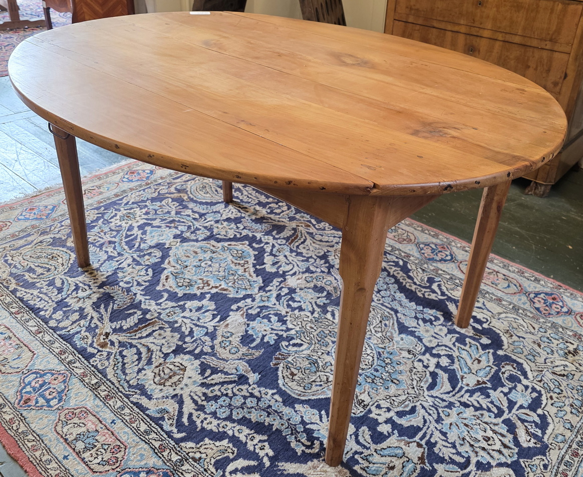 A French Provincial Drop-Leaf Table